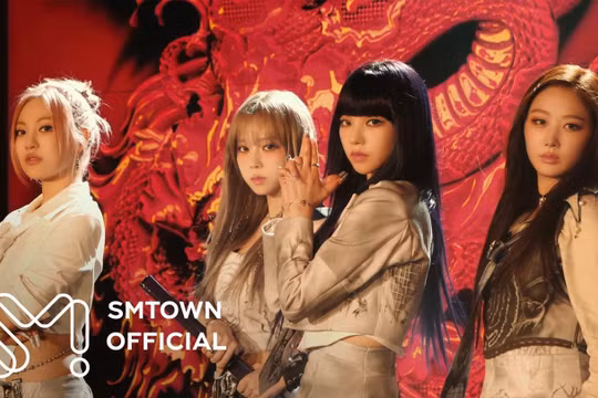 aespa chỉ mất một ngày để vượt qua Blackpink
