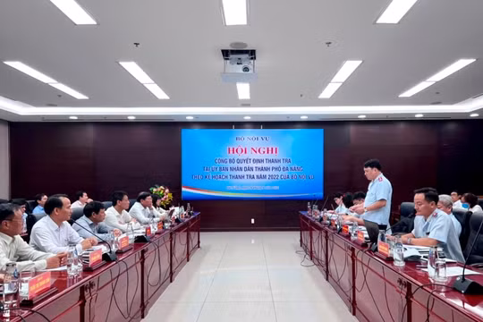 Bộ Nội vụ sẽ tiến hành thanh tra tại UBND thành phố Đà Nẵng