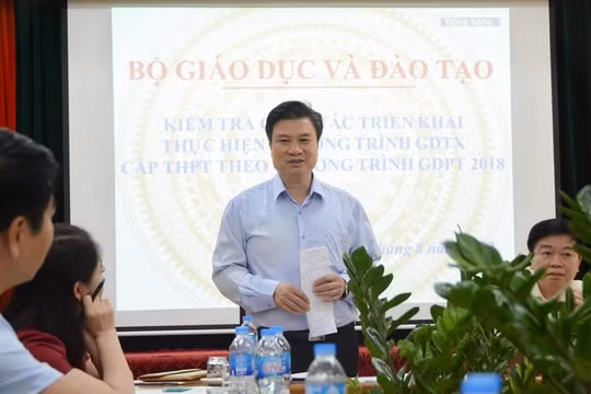 Giáo dục thường xuyên phải hướng tới phát triển phẩm chất năng lực học sinh