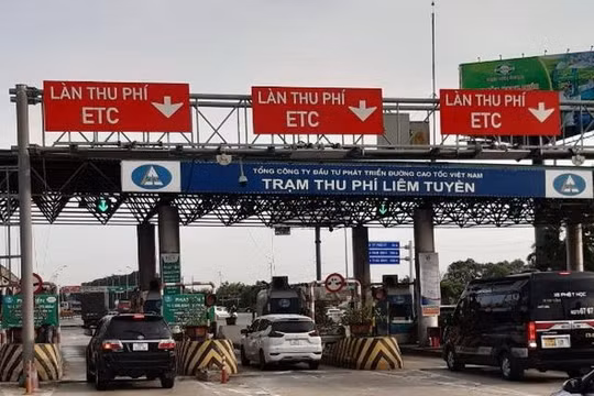 Cao tốc Cầu Giẽ - Ninh Bình chính thức thu phí tự động toàn tuyến