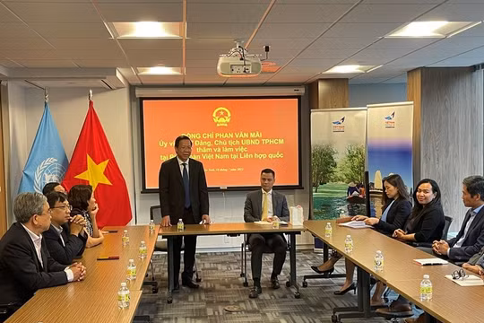 Mời gọi các tổ chức kinh tế Hoa Kỳ tham gia, góp phần trong sự phát triển của TP. HCM.