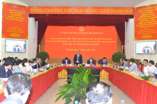 Tập trung giám sát những vấn đề liên quan quản lý, sử dụng đất đai