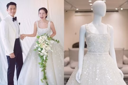 Váy cưới của Son Ye Jin có mức giá đắt đỏ ra sao?