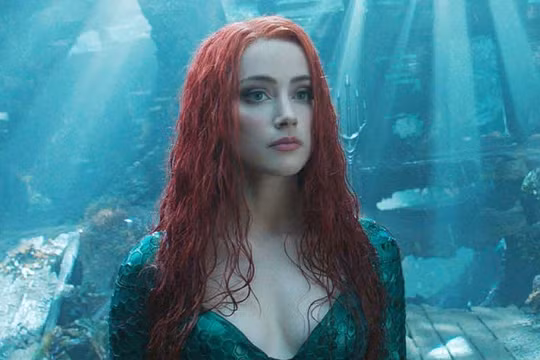 Amber Heard bị cắt 'đất diễn' ở Aquaman 2 không liên quan đến vụ kiện với Johnny Depp