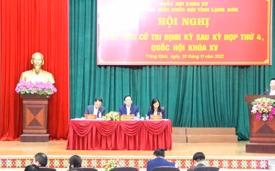 Cử tri Lạng Sơn kiến nghị tăng chế độ cho “cán bộ” thôn, tổ dân phố sau khi sáp nhập