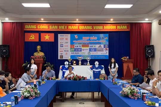 Giải bóng đá Hội Nhà báo TP.HCM - Cúp Thái Sơn Nam 2022 sẽ khai mạc ngày 18/6