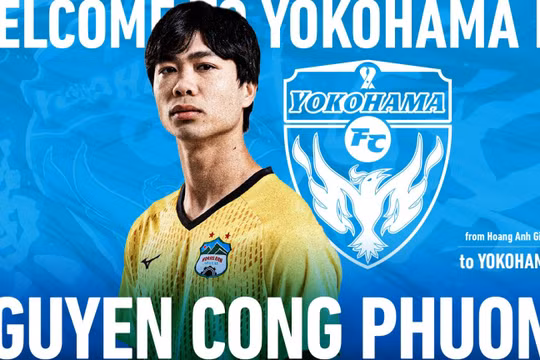 Công Phượng chính thức ký hợp đồng 2 năm với Yokohama