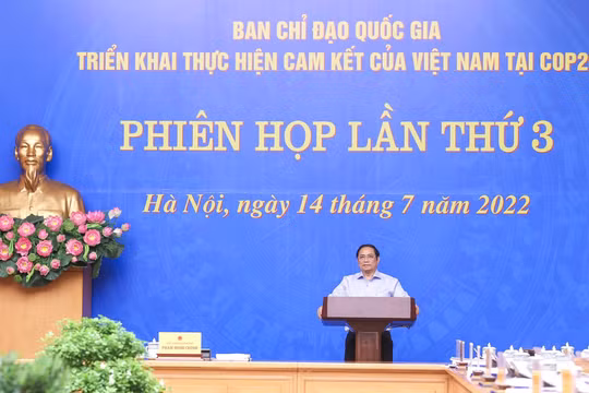 Nỗ lực triển khai thực hiện cam kết của Việt Nam tại Hội nghị COP26