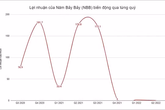 Năm Bảy Bảy (NBB) vay nợ tăng gần 2.000 tỷ trong nửa năm, xuất hiện cổ đông chi 30 tỷ thâu tóm cổ phần