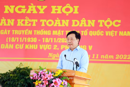Tinh thần đoàn kết của toàn dân tộc thể hiện rất rõ trong hai năm dịch COVID-19