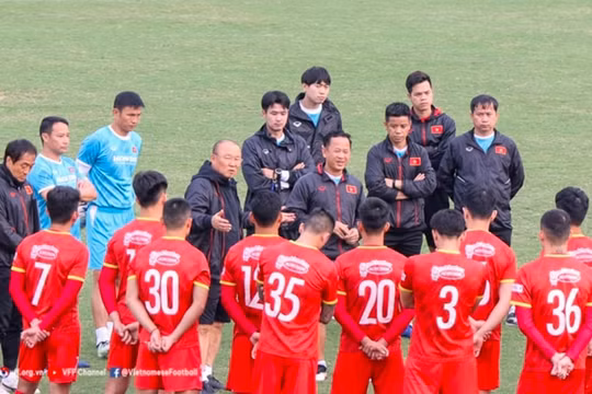 HLV Park Hang Seo công bố danh sách tuyển Việt Nam chuẩn bị AFF Cup 2022