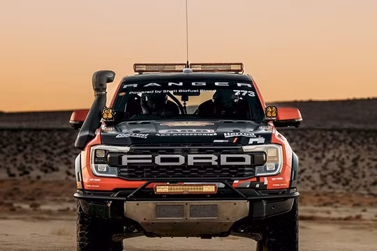 Ford Ranger Raptor xuất hiện trong giải đua khắc nghiệt nhất hành tinh