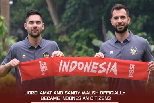 Đội tuyển Indonesia có thêm 2 cầu thủ nhập tịch cho AFF Cup 2022