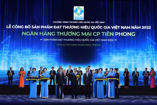 TPBank tự hào là Thương hiệu Quốc gia Việt Nam 2022