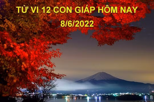 Tử vi 8/6/2022 hôm nay, thứ 4 ngày 10/5 âm lịch của 12 con giáp