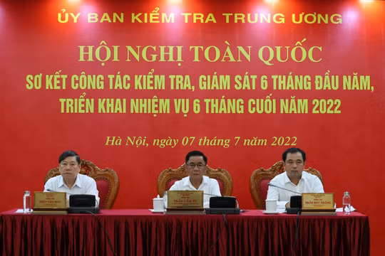 Chủ nhiệm UBKT Trung ương: Kiểm tra, xử lý quyết liệt nhưng vẫn còn nhiều vi phạm nghiêm trọng