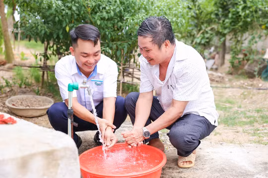 Bia Huda tổ chức khánh thành công trình cấp nước sạch tại Hà Tĩnh