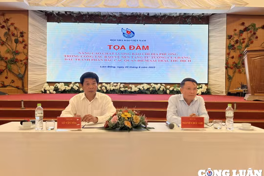 Nâng cao chất lượng báo chí địa phương trong công tác bảo vệ nền tảng tư tưởng của Đảng