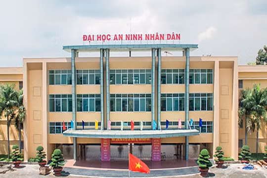 Đại học An ninh Nhân dân chính thức công bố điểm chuẩn năm 2022