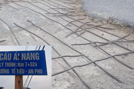 Mỹ Đức (Hà Nội): Nguy cơ mất an toàn giao thông tại cầu Ái Nàng