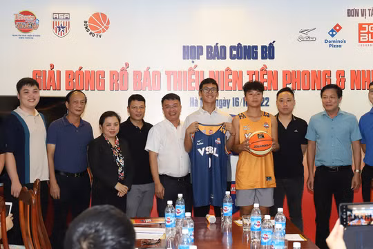 Báo Thiếu niên Tiền phong và Nhi đồng công bố giải bóng rổ dành riêng cho học sinh