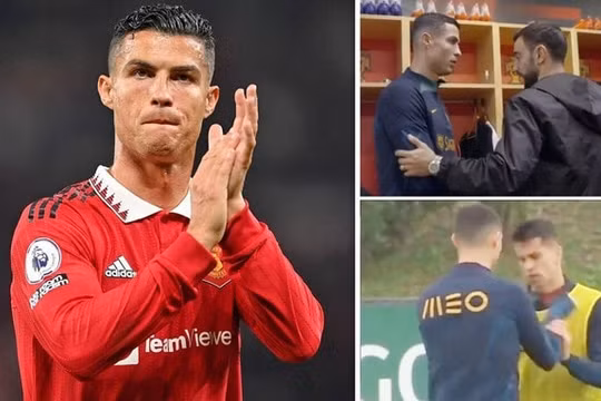 Ronaldo liên tục bị đồng đội ở tuyển Bồ Đào Nha cạch mặt