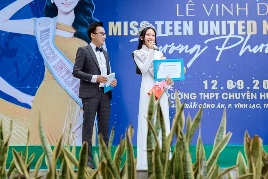 Lễ vinh danh Trương Phương Nga - Miss Teen United Nations 2022