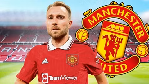 Man United công bố bản hợp đồng với Eriksen