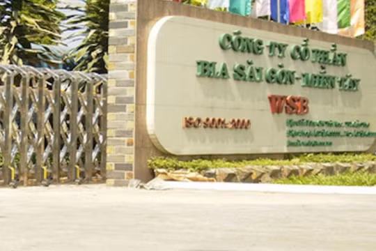 Kinh doanh đi lùi, Bia Sài Gòn – Miền Tây (WSB) dự chi 29 tỷ đồng trả cổ tức lần 1 năm 2022
