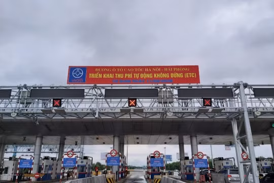 Thống nhất chỉ thu phí không dừng trên cao tốc Hà Nội - Hải Phòng