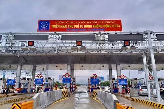 Bộ GTVT thống nhất cao tốc Hà Nội-Hải Phòng chỉ thu phí không dừng