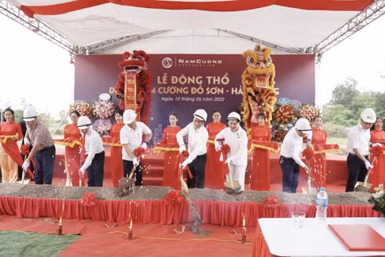Động thổ dự án khu nghỉ dưỡng Nam Cường ở Hải Sơn, Đồ Sơn (Hải Phòng)