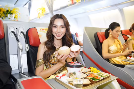 Trải nghiệm đẳng cấp, sành điệu dễ dàng cùng hạng vé SkyBoss Business của Vietjet