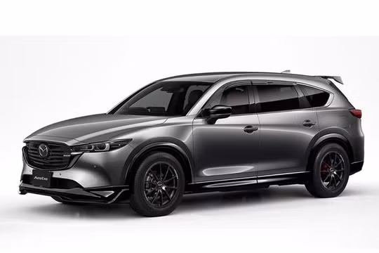 Mazda CX-8 hầm hố và khỏe hơn trong gói nâng cấp của hãng Auto Exe