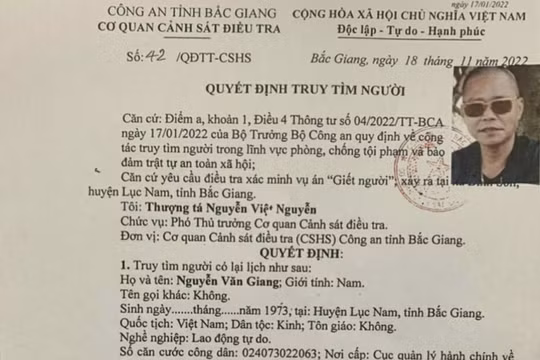 Truy tìm đối tượng dùng súng tự chế bắn người tại Bắc Giang
