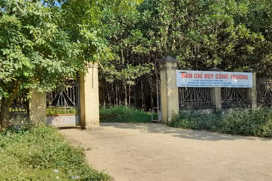 Chủ đầu tư Khu công nghiệp Yên Quang "phớt lờ" chỉ đạo của lãnh đạo tỉnh Hòa Bình