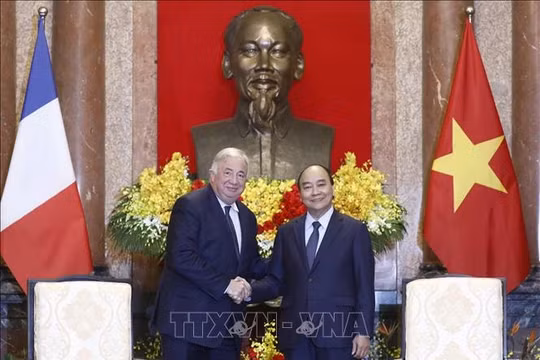 Chủ tịch nước đề nghị Thượng viện Pháp sớm phê chuẩn Hiệp định bảo hộ đầu tư EVIPA