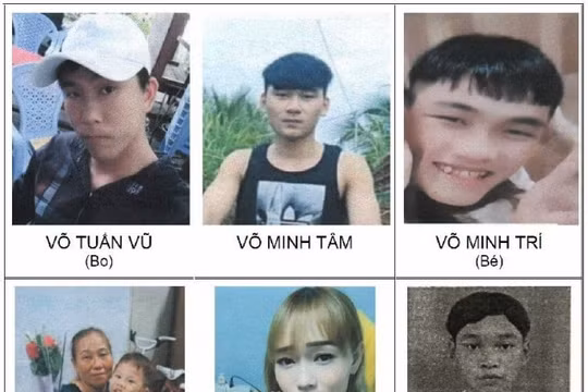 Truy nã 5 mẹ con có liên quan vụ án giết người
