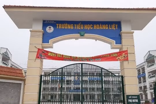 Trường Tiểu học Hoàng Liệt "quay xe" vụ điều chuyển học sinh để xây trường chuẩn quốc gia