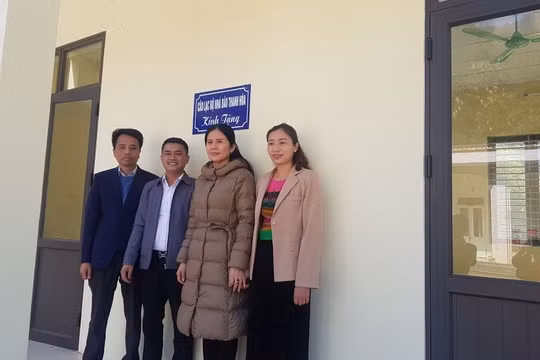 CLB Nhà báo Thanh Hóa khánh thành công trình trường mầm non tại huyện miền núi Quan Hóa