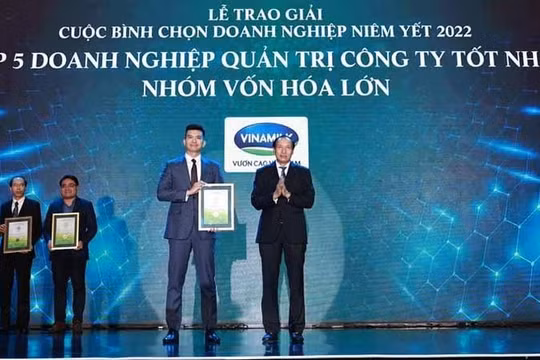 Vinamilk là doanh nghiệp Việt Nam duy nhất được vinh danh là "Tài sản đầu tư có giá trị của ASEAN"