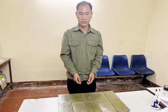 Bắt giữ đối tượng tại Sơn La, thu giữ 10 bánh heroin