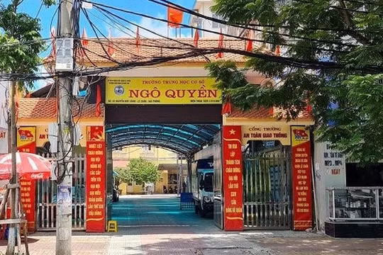 Hải Phòng: Sai phạm tài chính, nguyên Hiệu trưởng Trường THCS Ngô Quyền lĩnh án 42 tháng tù
