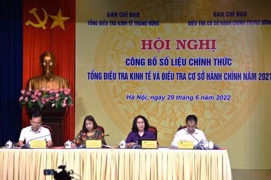 Số lượng đơn vị hành chính, cơ quan của Đảng, tổ chức chính trị-xã hội giảm gần 50% so với năm 2016