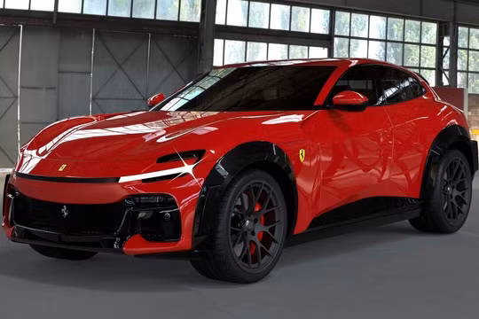 Ferrari Purosangue độ thân rộng đầu tiên trên thế giới