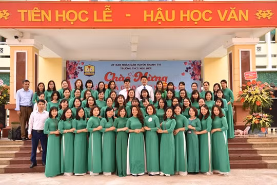 Trường THCS Ngũ Hiệp: Luôn hướng đến an toàn - hạnh phúc