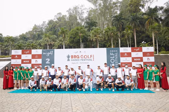 Tưng bừng khai mạc giải golf thường niên 2022 BRG Golf Hanoi Festival