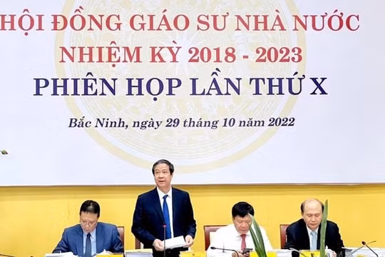 Nhiều ứng viên giáo sư, phó giáo sư bị kiện, tự nguyện xin rút hồ sơ xét tuyển