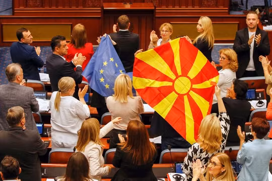 Bắc Macedonia bỏ phiếu chấm dứt tranh chấp với Bulgaria vì mục tiêu gia nhập EU