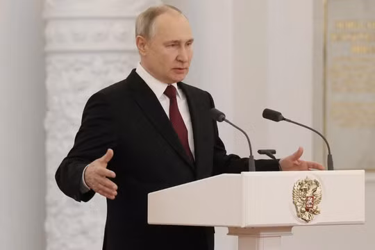 Tổng thống Putin ra lệnh tăng cường an ninh biên giới Nga